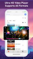 Video Player 4k: all format اسکرین شاٹ 1