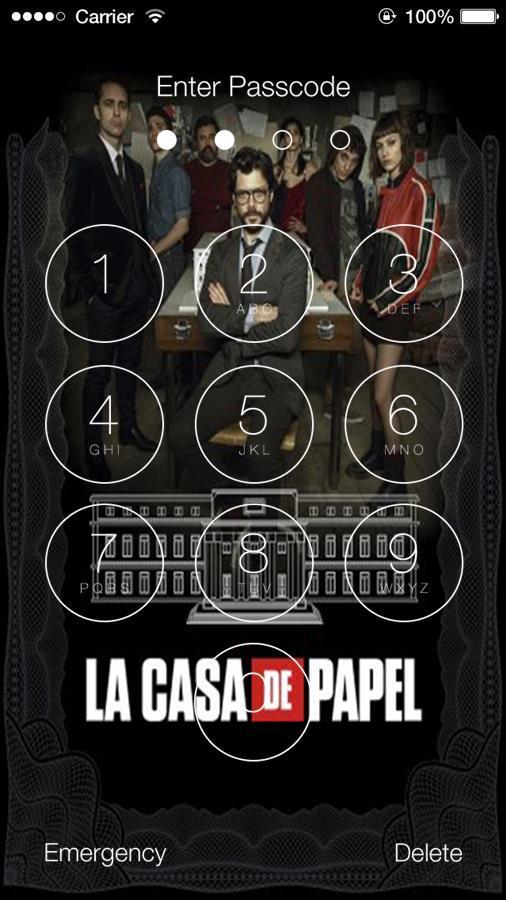 La Casa De Papel Lock Screen Hd Wallpapers For Android Apk