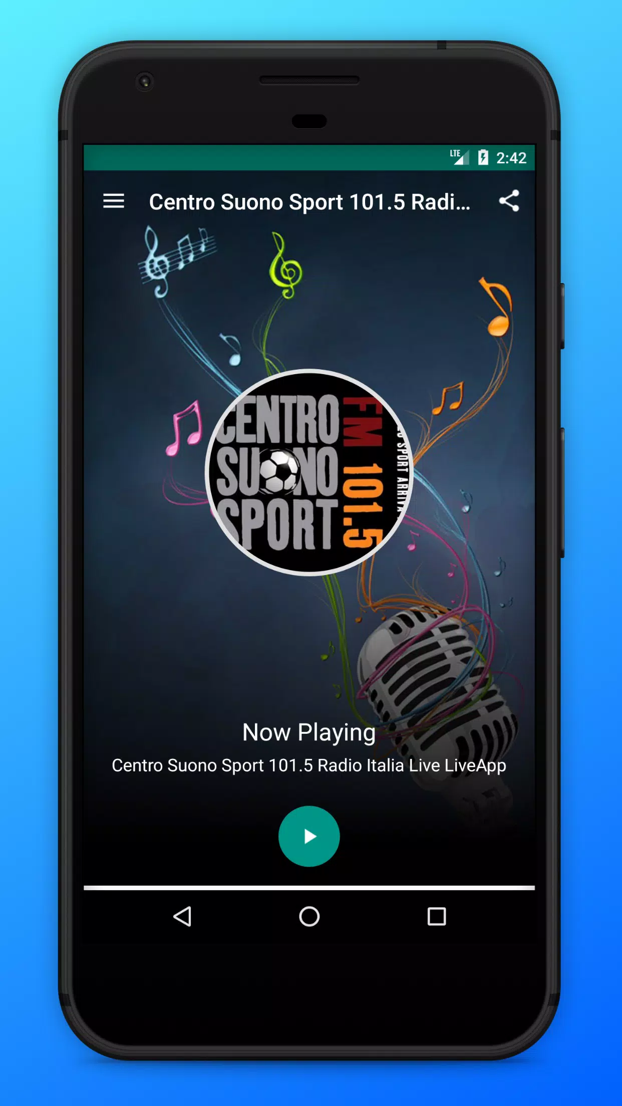 下载Centro Suono Sport 101.5 Radio Italia Live App的安卓版本