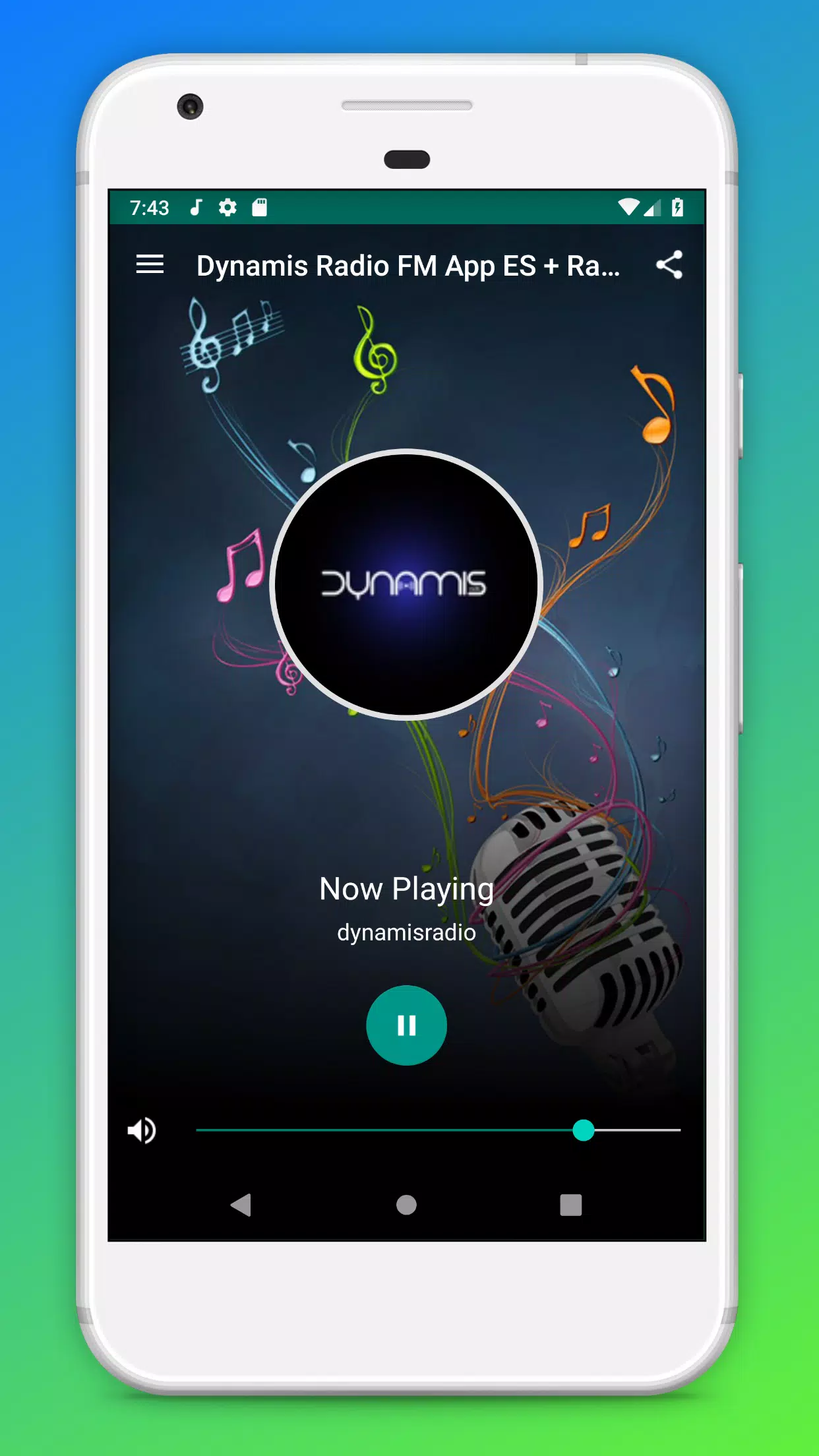Descarga de APK de Dynamis Radio Madrid 87.5 FM para Android