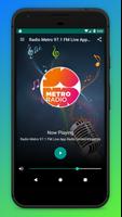 Radio Metro 97.1 FM Live App Radio United Kingdom постер