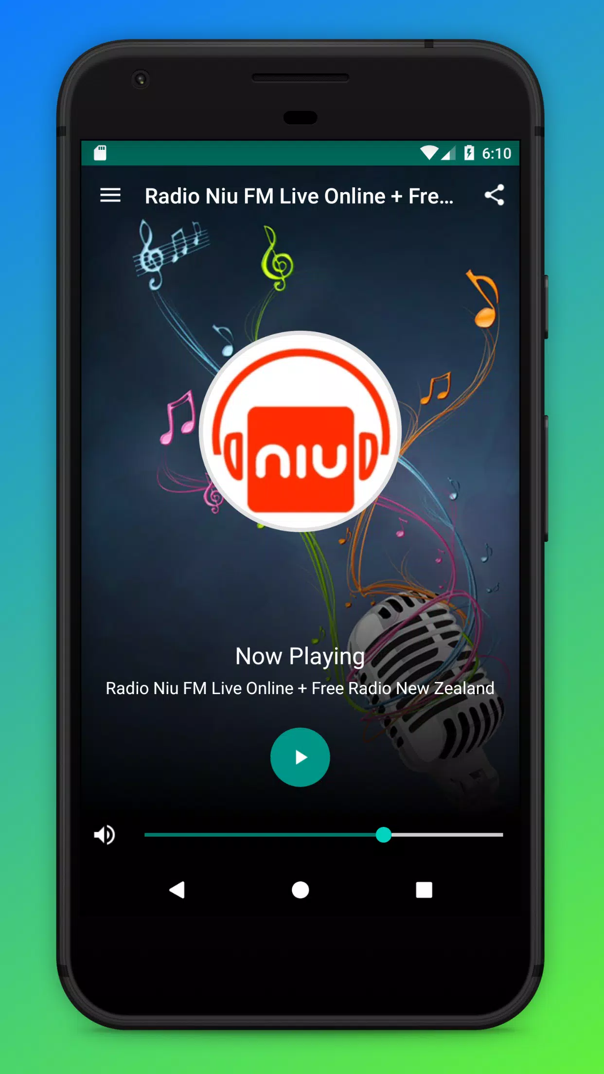 Descarga de APK de Niu FM Radio App NZ Online para Android