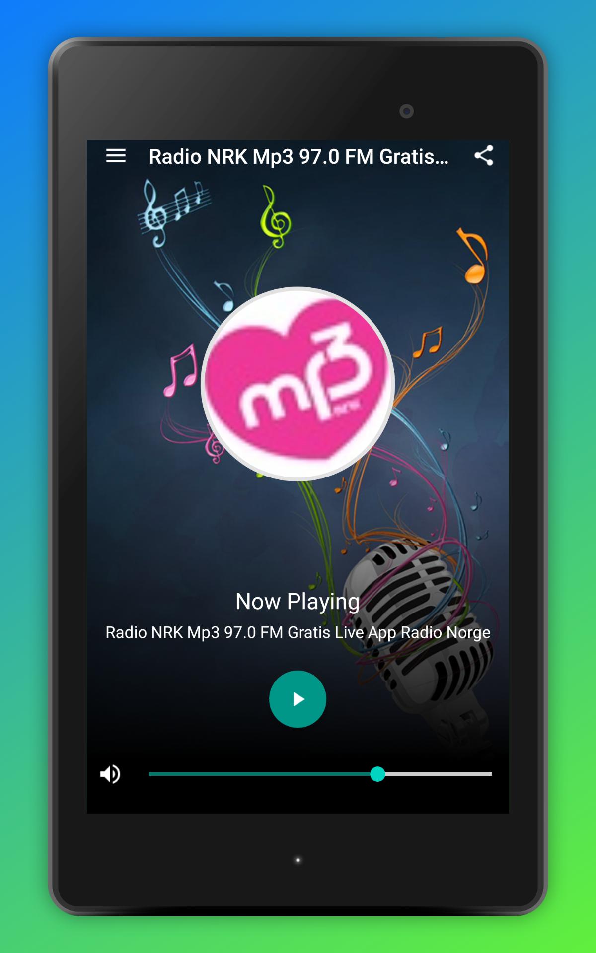 Radio NRK Mp3 97.0 FM Gratis Live App Radio Norge für Android - APK  herunterladen