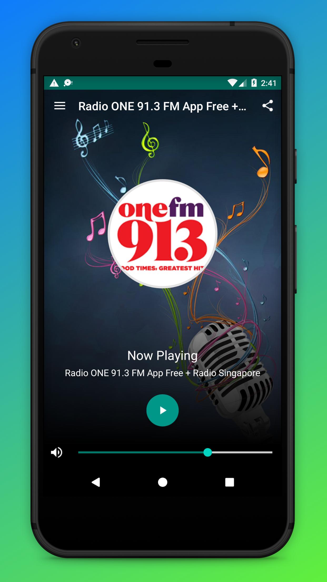 Radio ONE 91.3 FM App Free + Radio Singapore for Android - APK Download