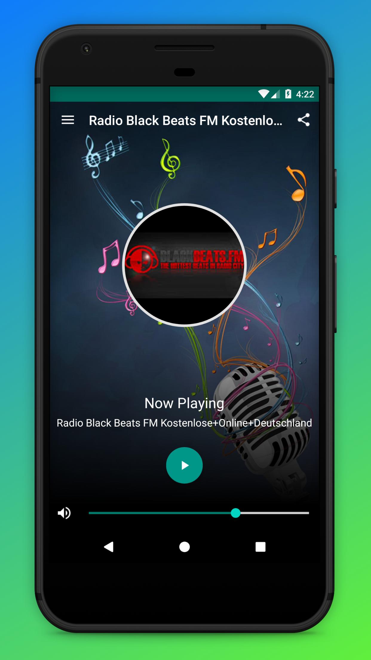 Radio Black Beats FM Kostenlose+Online+Deutschland для Андроид - скачать APK