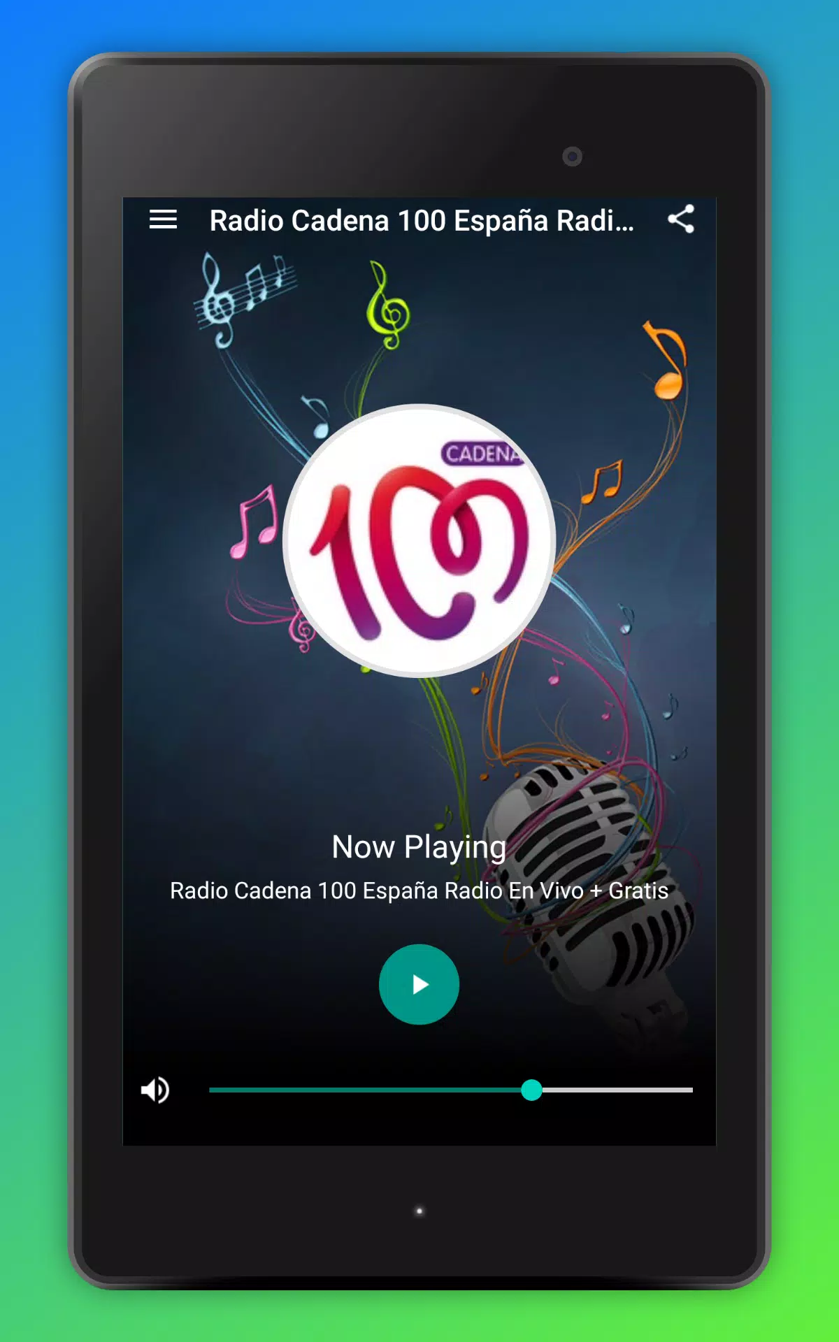 Radio Cadena 100 España Radio En Vivo + Gratis安卓版应用APK下载