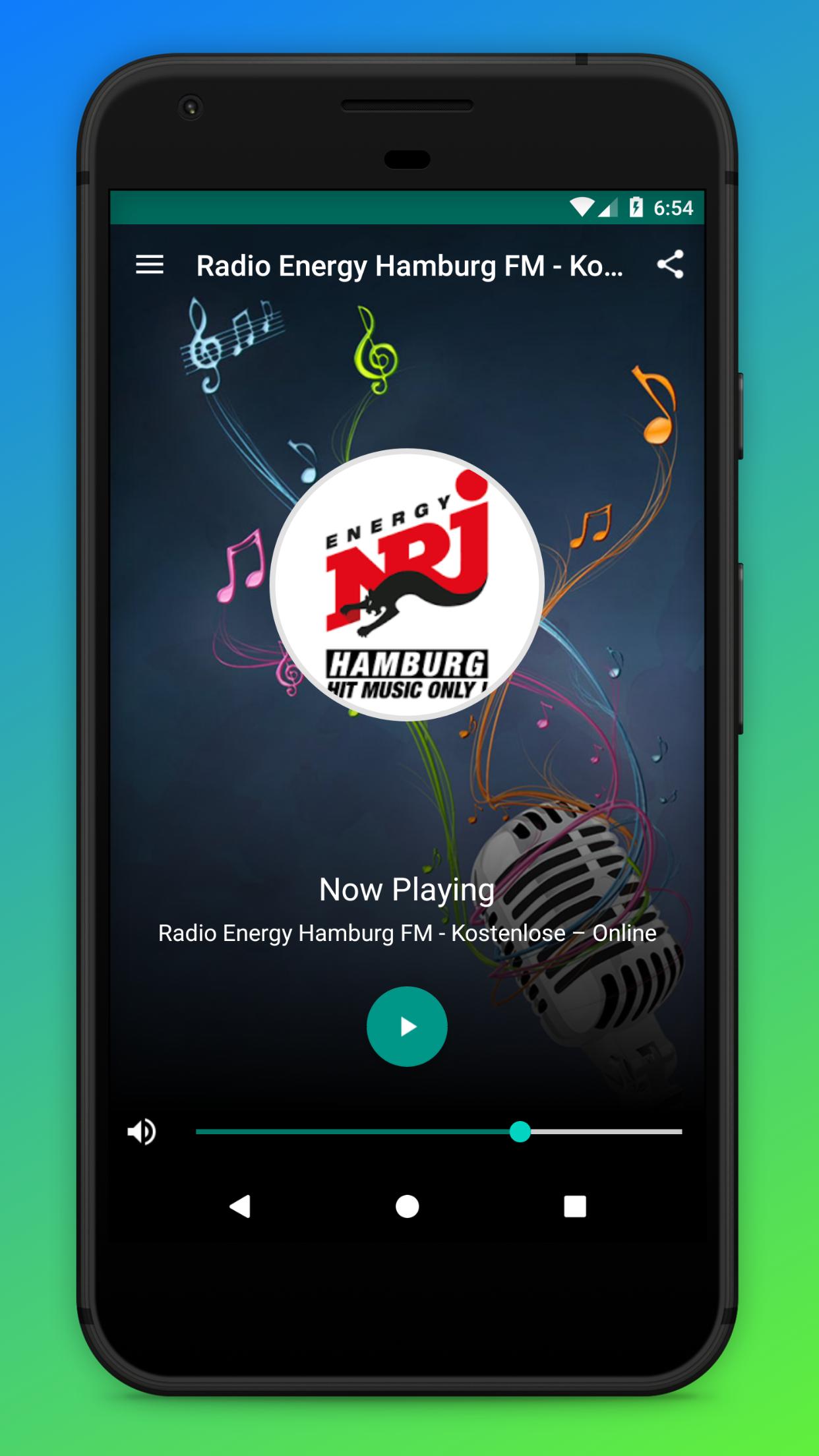 Radio Energy Hamburg FM - Kostenlose – Online Для Андроид.