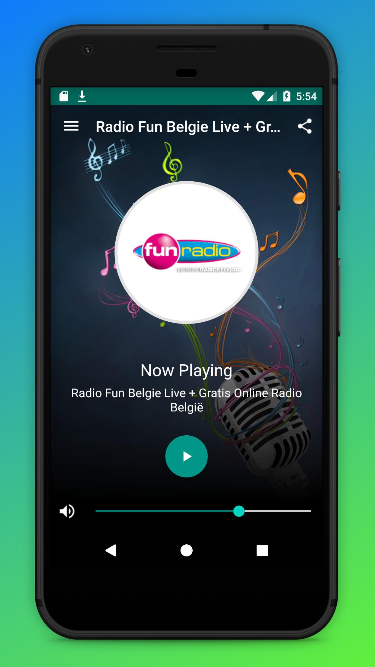Radio Fun Belgie Live + Gratis Online Radio België APK voor Android Download