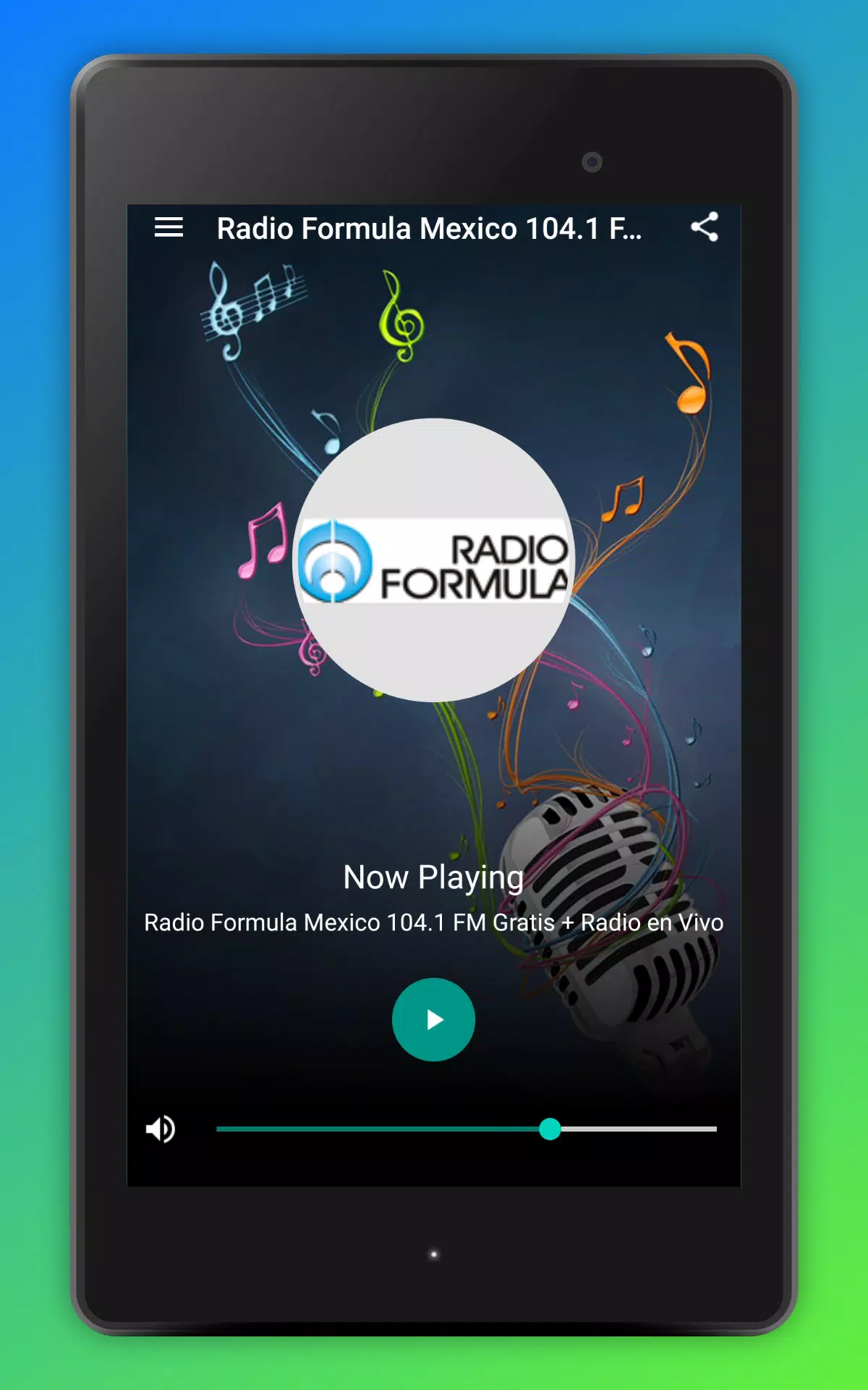 Descarga de APK de Radio Formula 104.1 FM para Android