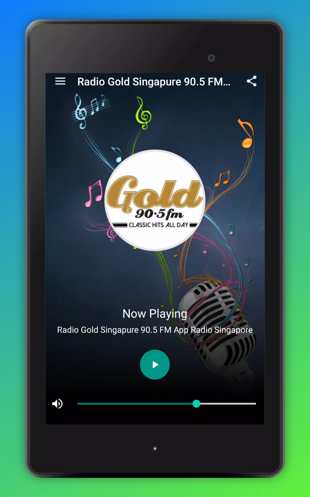 Radio Gold Singapure 90.5 FM App Radio Singapore APK pour Android  Télécharger
