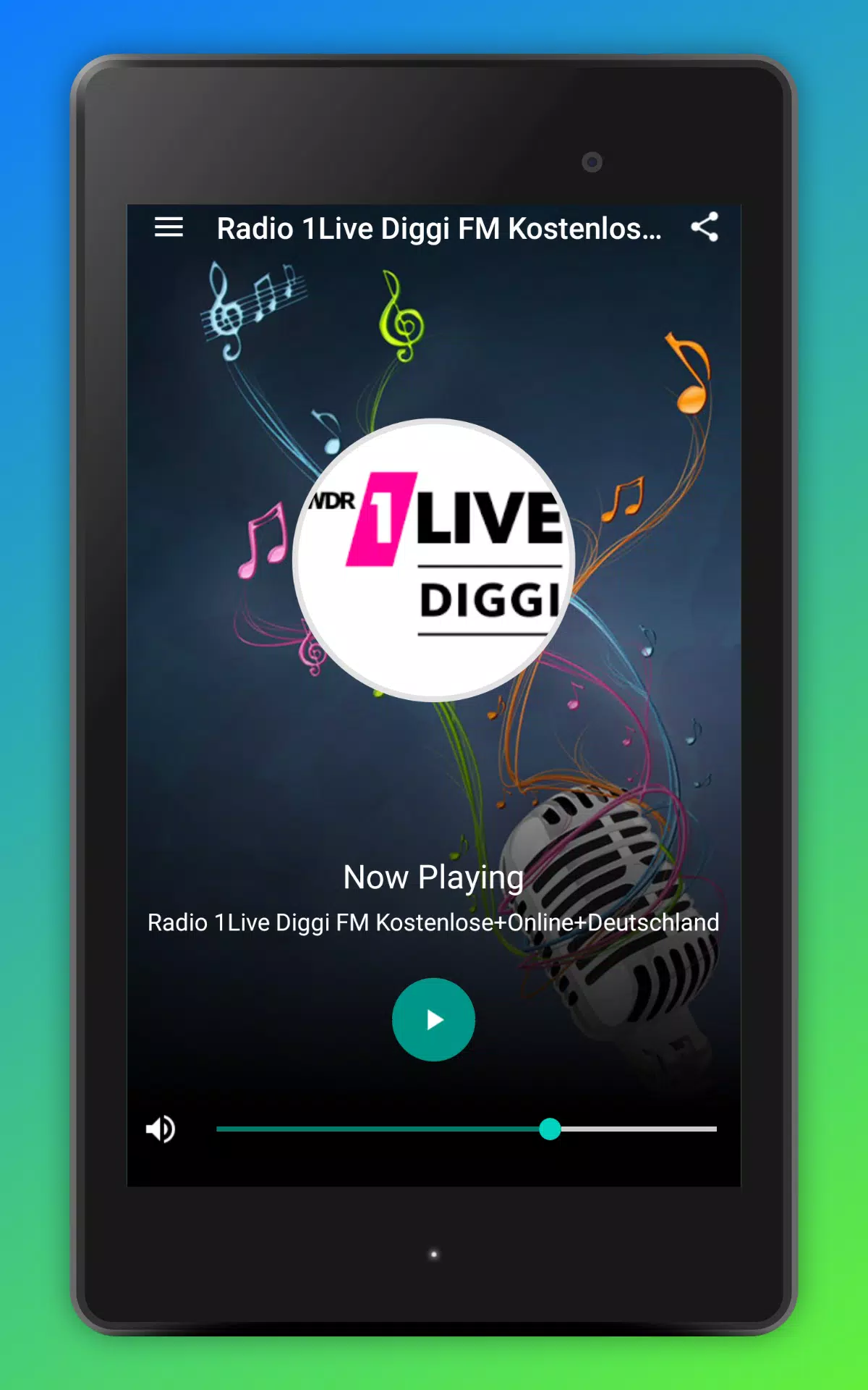 Radio 1Live Diggi FM Kostenlose+Online+Deutschland for Android - APK  Download