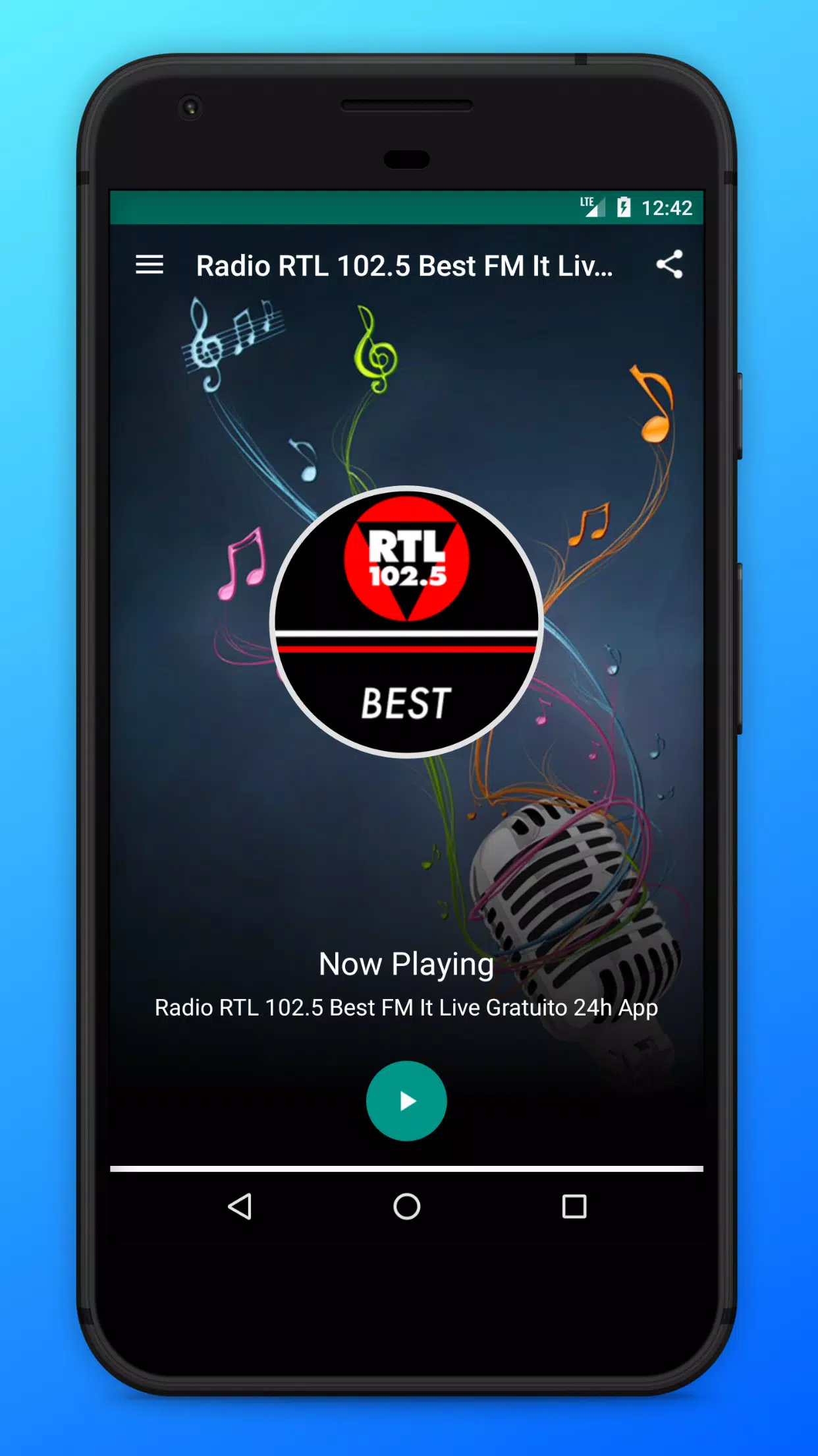 Radio RTL 102.5 Best FM It Live Gratuito 24h App APK للاندرويد تنزيل
