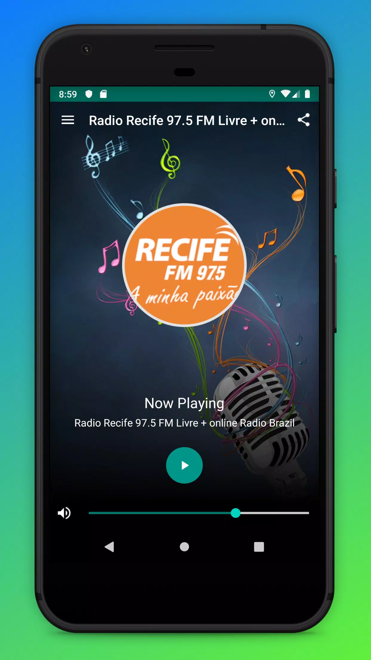Descarga de APK de Radio Recife FM 97.5 Ao Vivo para Android