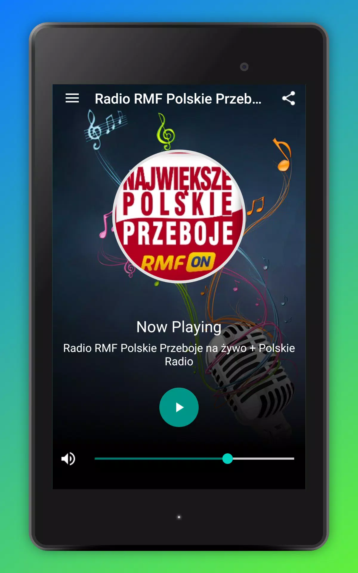 下载RMF Polskie Przeboje Radio App的安卓版本