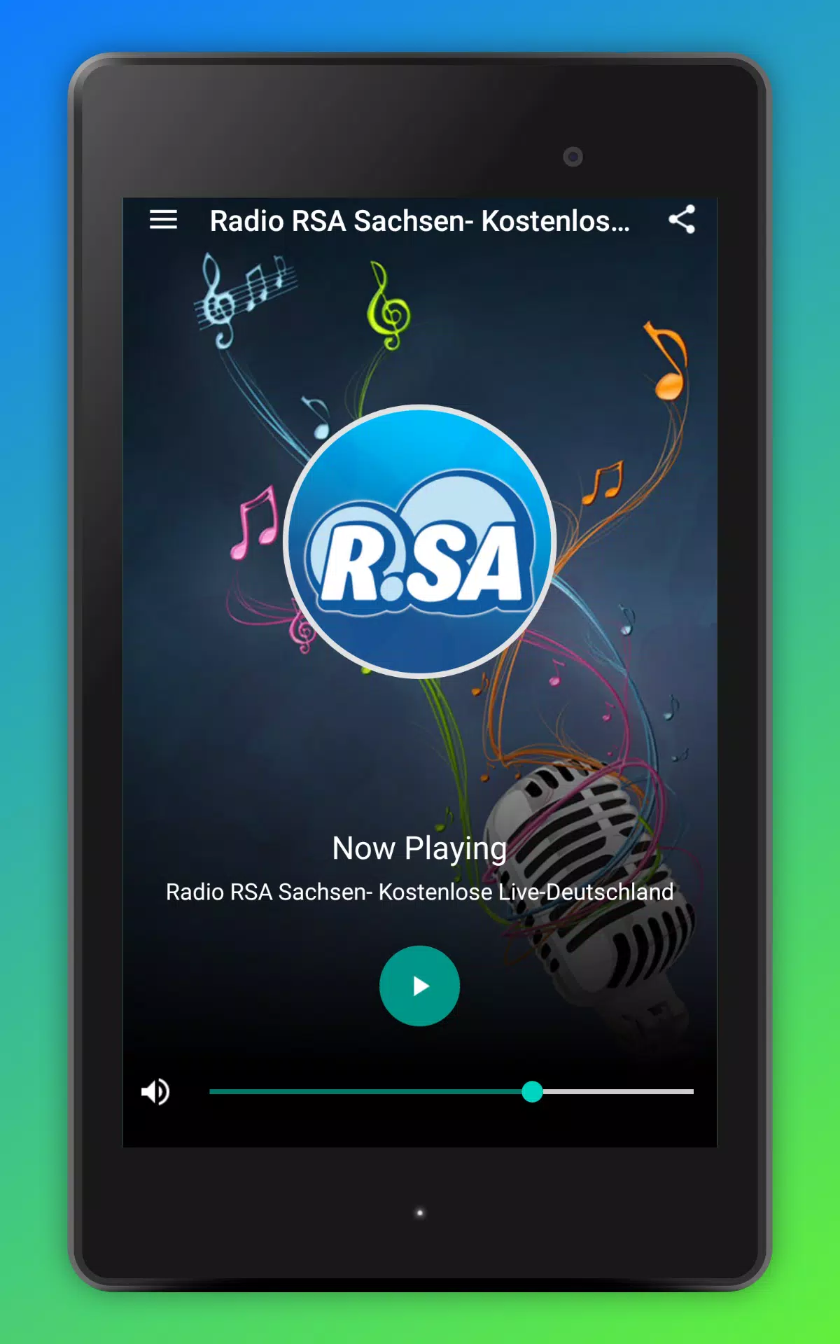 Radio RSA Sachsen- Kostenlose Live-Deutschland for Android - APK Download