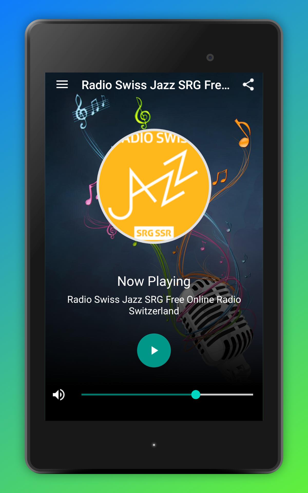 Radio Swiss Jazz SRG Free Online Radio Switzerland for Android - APK  Download