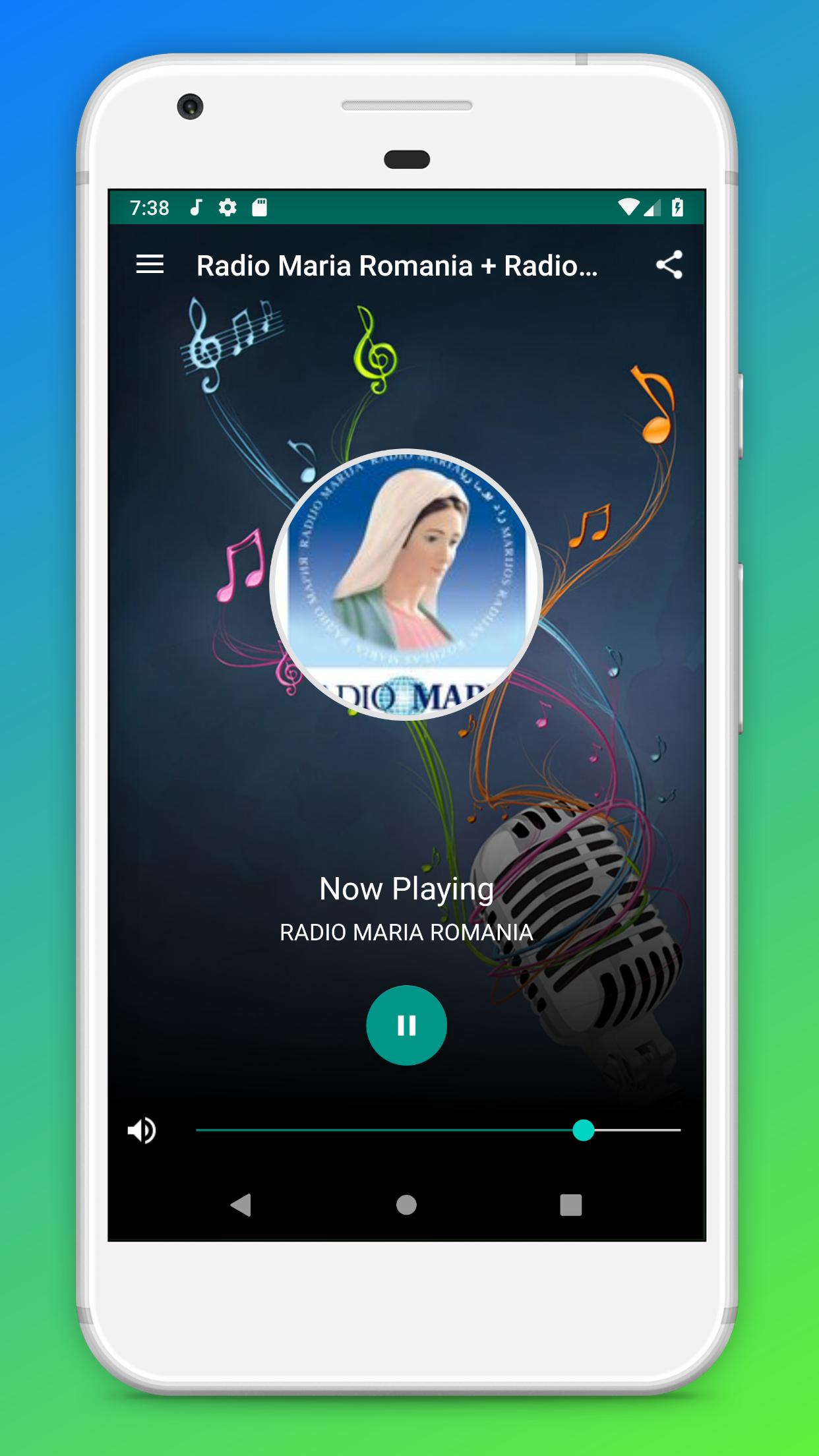 Descarga de APK de Radio Maria România + Radio Maria - Radio România para  Android