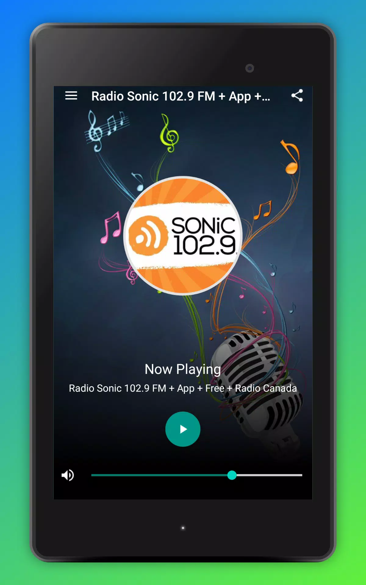 Descarga de APK de Sonic 102.9 Radio para Android