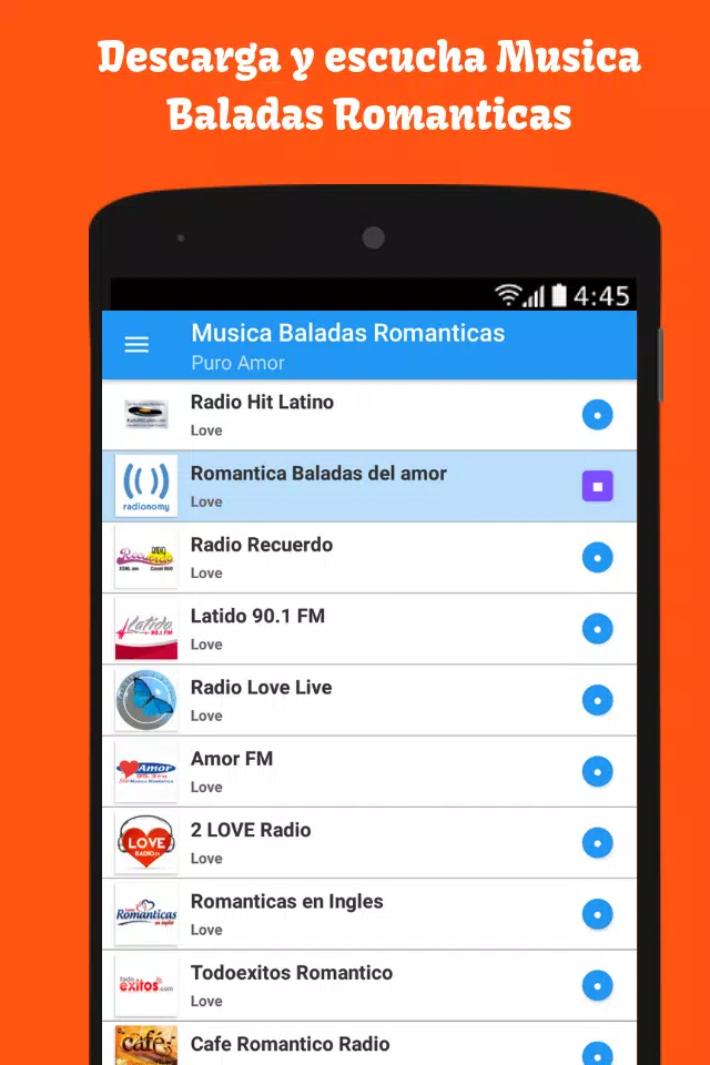 Musica Baladas Romanticas APK for Android Download