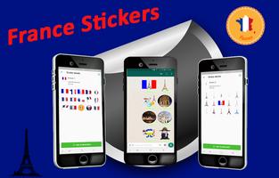 Poster France Stickers WA