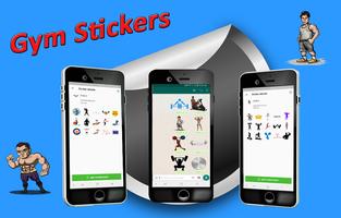 Gym Stickers for WAStickerApps poster