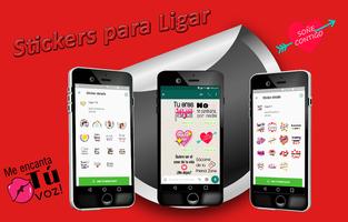 Stickers para Ligar WAStickerA Affiche