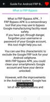 Android FRP Bypass Settings syot layar 1