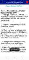 iphone FRP Bypass SettingGuide imagem de tela 2