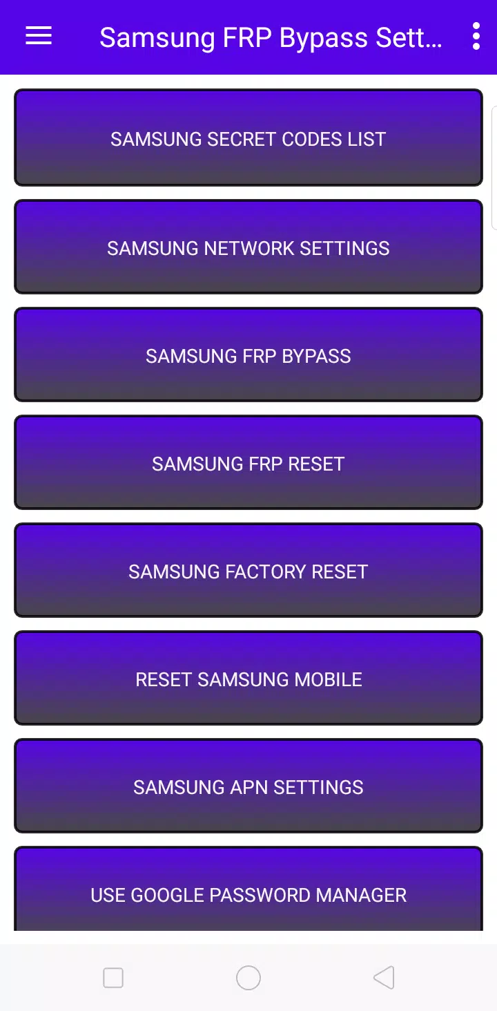 Samsung FRP Bypass