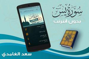 surah yasin full Saad Al Ghamidi Offline poster