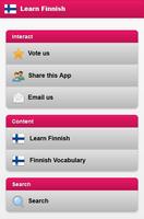 Learn Finnish الملصق