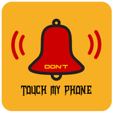 Ne touchez pas mon téléphone icône