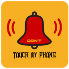 Ne touchez pas mon téléphone icône
