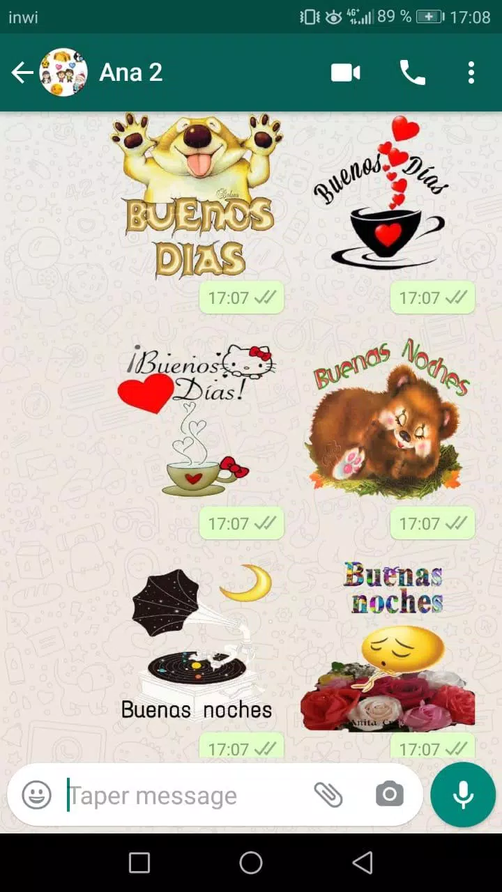 Descarga de APK de Buenos días y buenas noches pegatinas para Android Descarga de APK de Buenos días y buenas noches pegatinas para Android