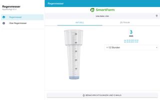 3 Schermata Regenmesser App