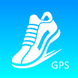 Traqueur de courir et marche avec GPS icône