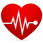 جهاز رصد معدل ضربات القلب أيقونة