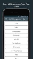 World Newspaper App स्क्रीनशॉट 1