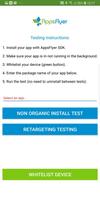 AppsFlyer SDK Integration Test Cartaz