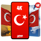 Türk Bayrağı Duvar Kağıtları-icoon