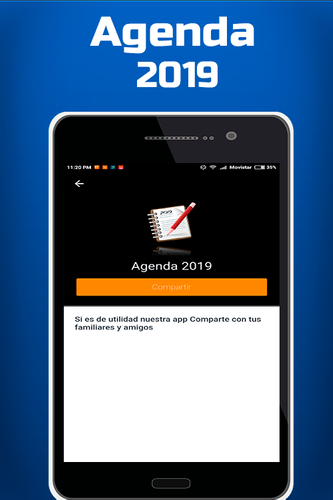 App agenda personal 2019