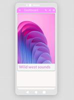 Wild west sounds poster