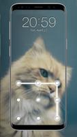 serrure à motif de chat capture d'écran 3
