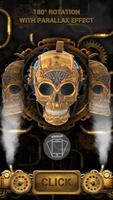 Skull Screen Lock captura de pantalla 3