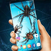 pantalla de bloqueo de araña