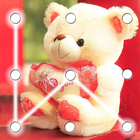 patrón de oso de peluche icono