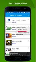 Radios de Durango الملصق