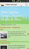 Daily Bible Verses Affiche