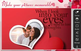 3 Schermata Valentine Day Photo Frames - Valentine Greetings