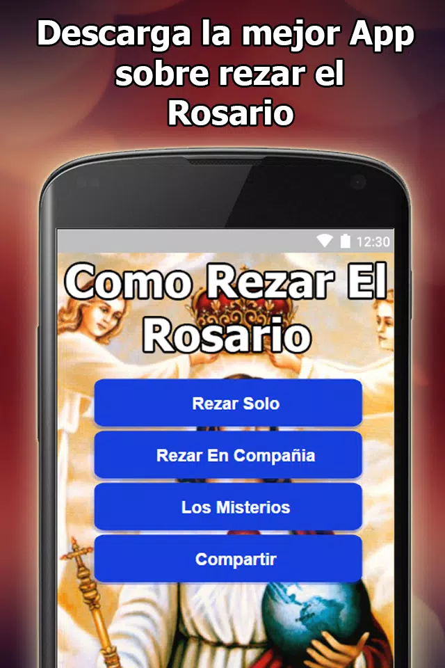 Como Se Reza El Santo Rosario En Audio Y Letanías APK voor Android Download